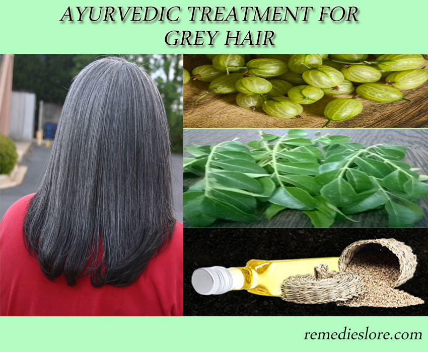 ayurvedic treatment for grey hair