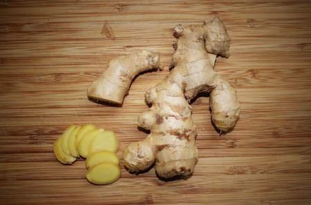 ginger for sore throat