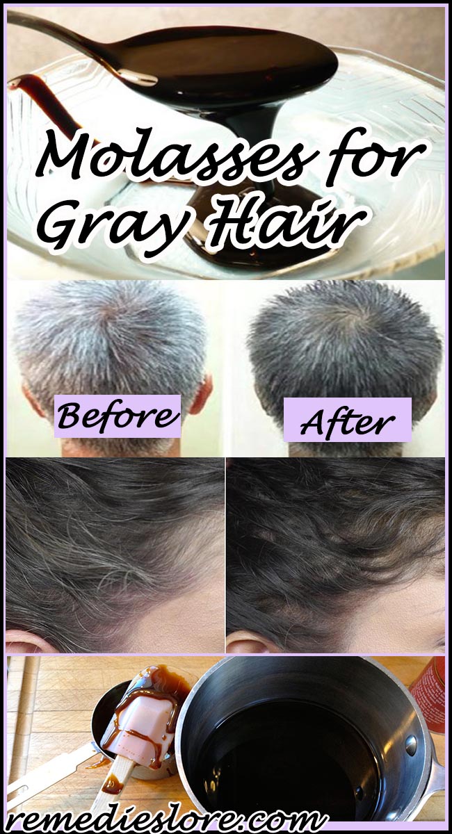 Molasses for Gray Hair