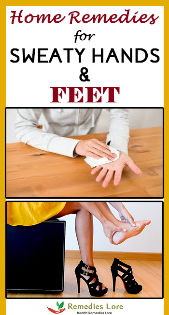 Home Remedies for Sweaty Hands and Feet