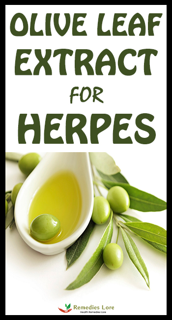 Olive Leaf Extract for Herpes