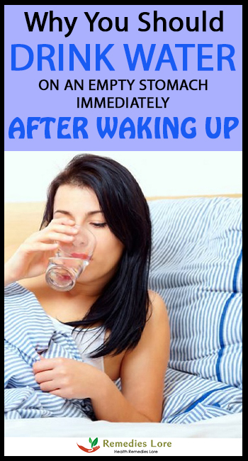 Why You Should Drink Water on an Empty Stomach Immediately After Waking Up