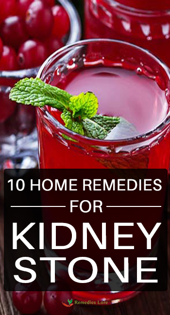 10 Home Remedies for Kidney Stone
