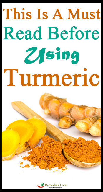 This Is A Must Read Before Using Turmeric