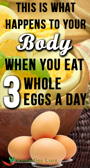 This is What Happens to Your Body When You Eat 3 Whole Eggs a Day