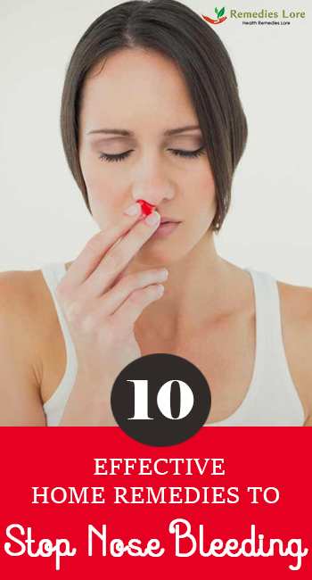 10 Effective Home Remedies to Stop Nose Bleeding