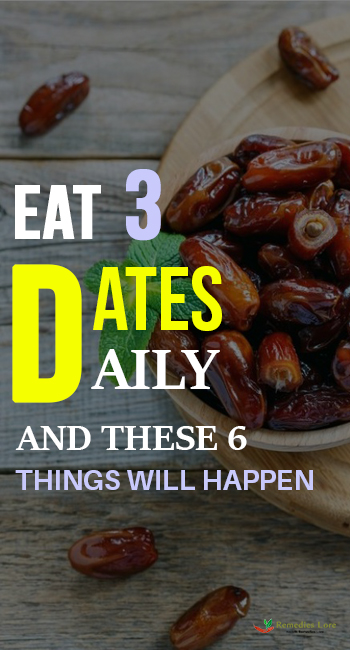 Eat 3 Dates Daily and These 6 Things Will Happen