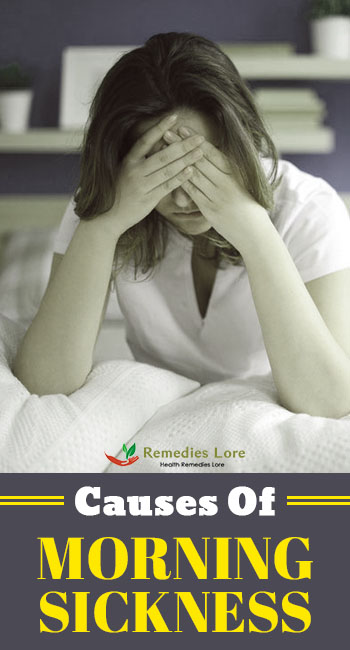 Causes Of Morning Sickness
