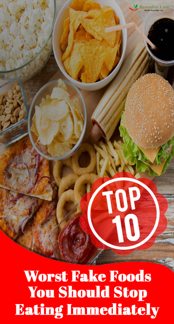 Top 10 Worst Fake Foods You Should Stop Eating immediately