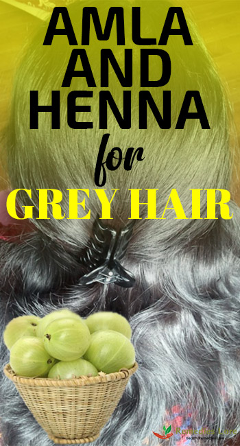 Amla and Henna for Grey Hair