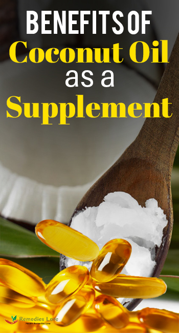 Benefits of Coconut Oil As a Supplement