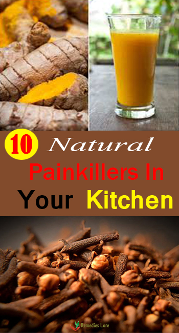 10 Natural Painkillers In Your Kitchen