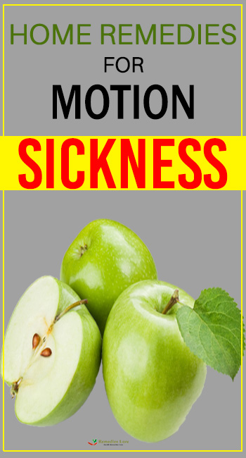 Home Remedies For Motion Sickness