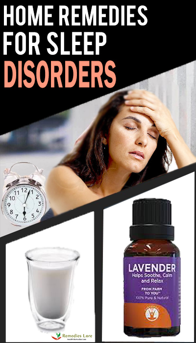 Home Remedies For Sleep Disorders