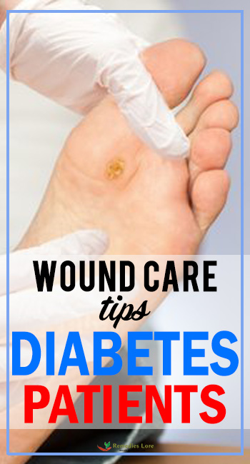 wound care tips diabetes patients