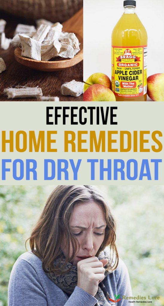 Effective home remedies for dry throat