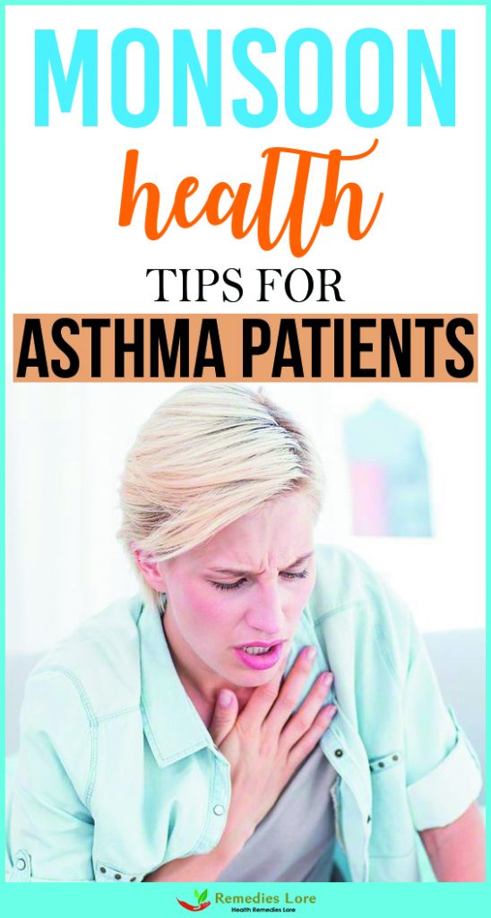 Monsoon health tips for asthma patients