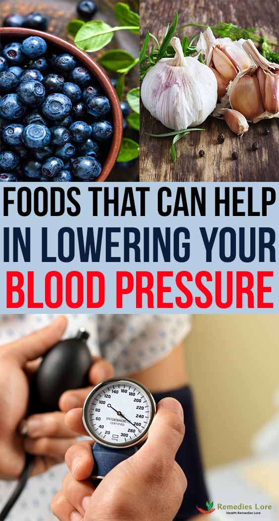 Foods That Can Help You In Lowering Your Blood Pressure
