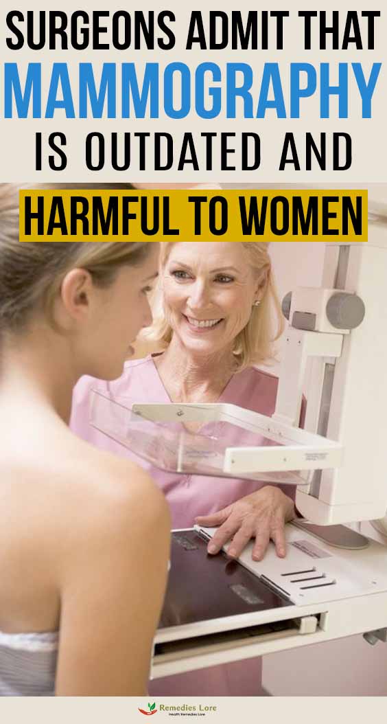 Surgeons Admit That Mammography Is Outdated And Harmful To women
