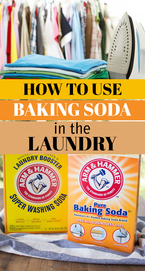 How to use baking soda in the laundry