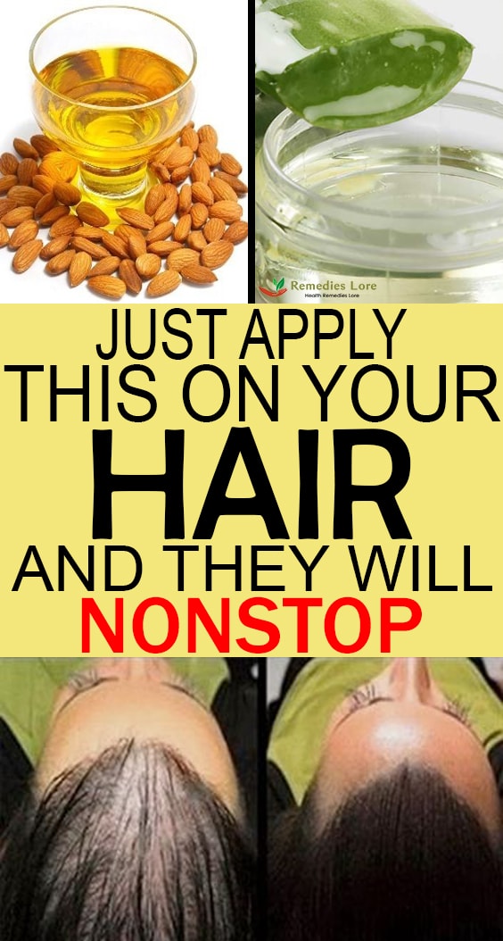  Just Apply This on Your Hair And They Will Grow Nonstop: