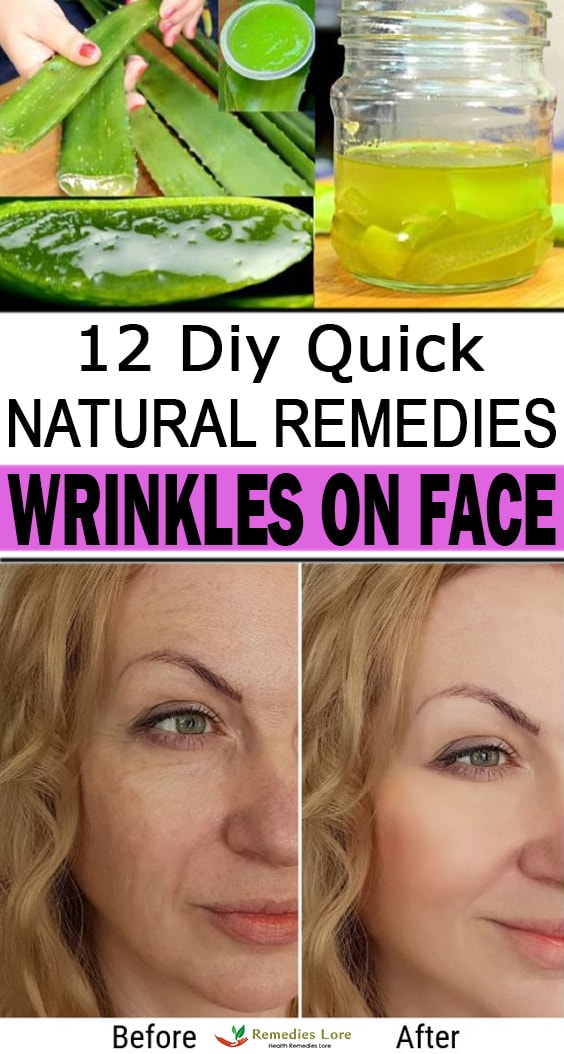 12 Diy Quick Natural Remedies Wrinkles on Face