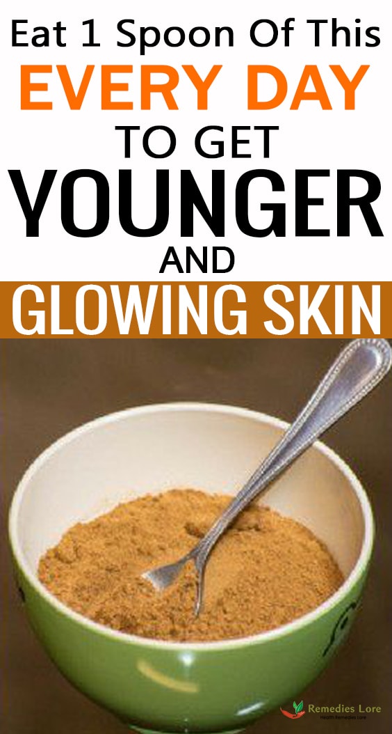 Eat 1 Spoon Of This Every day To Get Younger And Glowing Skin Complexion At Any Age