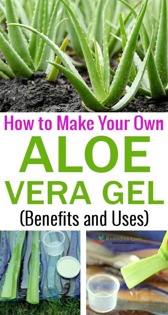 How to Make Your Own Aloe Vera Gel (Benefits and Uses)